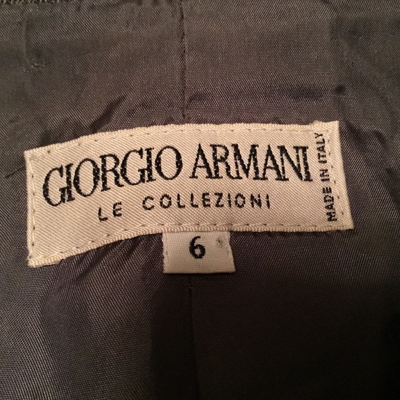 Giorgio Armani Vintage Green Zippered Jacket - 6 - Picture 9 of 12